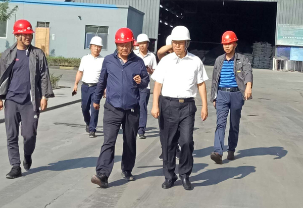 On September 5, 2019, Liang Fuxiang, Secretary of Huinong District Committee, visited the company to