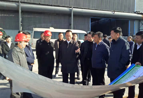 On October 31, 2019, Wang Wenyu, Secretary of the municipal Party committee, led the members of the 